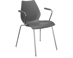 Kartell Stoel Maui Armleuningen - Zwart