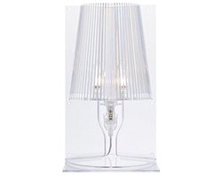 Kartell Take, tafellamp, glashelder