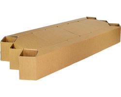 Kartonnen vouwbed