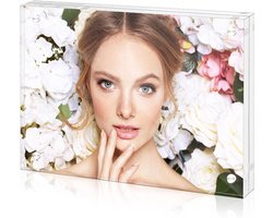 KARZO - Acryl Magnetische Fotolijst 132 x 182 cm - Dubbelzijdige Helder Fotohouder met Magneet - Acrylfotolijst voor Foto's