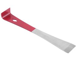 KARZO - Bijenkorfschraper, bijenschraper van roestvrij staal, duurzaam, multifunctioneel, bijenteeltgereedschap, bijenteeltgereedschap voor bijenkorf met ophanggat, eenvoudig te bedienen