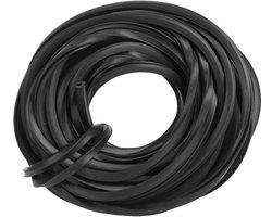 Kasglazingsrubber, Zwarte Kas Rubberen Strook Weer Strippen van Glazen Afdichtings Rubberen Lijnkabel voor Kasbenodigdheden (4M/13.1ft) (10 m / 32,8 ft)