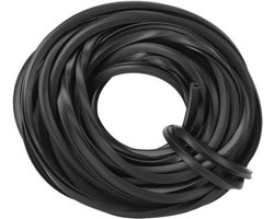Kasglazingsrubber, Zwarte Kas Rubberen Strook Weer Strippen van Glazen Afdichtings Rubberen Lijnkabel voor Kasbenodigdheden (4M/13.1ft) (10 m / 32,8 ft)