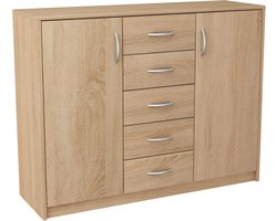 Kast 2D5S OAK SONOMA 110cm laden