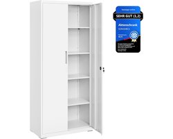 Kast – Multifunctioneel – Met verstelbare planken – Grijswit