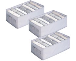 Kast Organizer - Opbergdoos voor Kleding - 7x3 Vakken