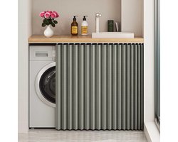 Kastdeur Gordijn - Opbergoplossing - Ruimte Besparen - Waterdicht Stofdicht - 60x80cm - Roze