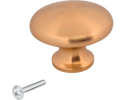 Kastknoppen Macon Goud rond - Diameter 27 mm - Kastknop - Meubelknop - Deurknoppen voor kasten - Meubelbeslag - Deurknopjes - Meubelknoppen