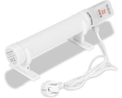 Kasverwarming Broeikasverwarmer Elektrische staafverwarming Wit voor kassen Flexibele installatie 60W