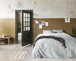 Katoen Satijn Milla - Dekbedovertrekset - Lits-Jumeaux - 240 x 200/220 + 2 kussenslopen