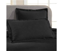 Katoenen Bedsprei - Zwart King Size - Zacht En Ademend Bedlinnen Voor Alle Seizoenen - Luxe Slaapkamer Decoratie