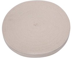 Katoenen Bindband voor Bonsai Bomen - Tuinaccessoires voor Graften en Modelleren - 2 cm Wit