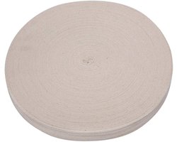 Katoenen Bindband voor Bonsai Bomen - Tuinaccessoires voor Grafttechnieken en Modelvorming - 2 cm Wit