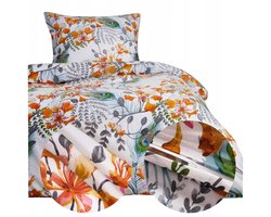 Katoenen Dekbedovertrek 180x200 cm met 2 Kussenslopen 70x80 cm - Cotton Love