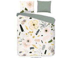 Katoenen Dekbedovertrek - 240x220cm - Tweepersoons - Lits Jumeaux - Inclusief Kussenslopen - 100% Zacht Katoen - Multicolor