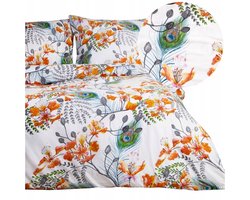 Katoenen Dekbedovertrek Set 180x200 cm - 100% Katoen, Ademend