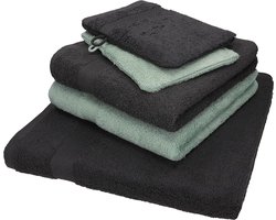 Katoenen Handdoeken Set - Badtextiel Set - Badkamer Gebruik - 100% Katoen 470 g/m² - 5 Delig 70x140 cm