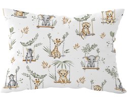 Katoenen Kussensloop 30x50 cm metalen Rits - 100% Katoenen