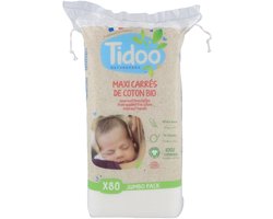 Katoenen maxi-vierkanten 80 eenheden|Cotton maxi squares 80 units|Maxi-Carrés de coton bio format familial 80 unités