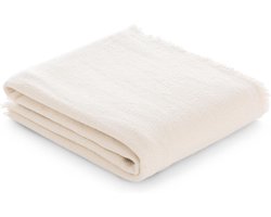 Katoenen multifunctionele deken 130 x 180 cm - zacht en ademend voor op de bank of het bed