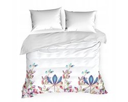 Katoenen Satijnen Dekbedovertrek Set 220x200 cm - 3 delen