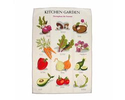 Katoenen theedoek Rex London Kitchen Garden