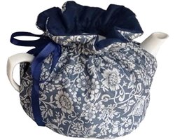 Katoenen theemuts - Theepot warmer - Ontbijt tafel - Print stof - 15x20 cm - Stijl 1