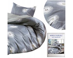 Katoensatijn beddengoedset 160x200 cm, 3-delig, stijlvol Aida
