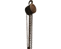 Katrol Takel incl. ketting max. 1000 kg  (hanglamp - kroonluchter)