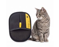 Kattenharen Verwijderaar – Kattenhaar Verwijderaar – Huisdierhaar Verwijderaar – Voor Bank, Meubels, Kleding & Auto – 21 x 16,5 cm