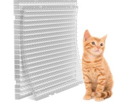 Kattenmat voor meubels en banken, 42 x 32 cm, transparant, bescherming tegen krassen en vuil