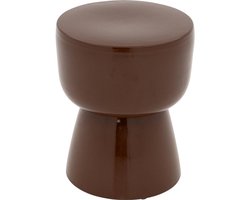 Kave Home - Bijzettafel Mesquida voor buiten gemaakt van keramiek afgewerkt met terracotta glazuur Ø