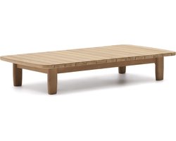 Kave Home - Koffietafel Tirant van FSC 100% massief teakhout 140 x 70 cm