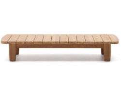 Kave Home Salontafel Tirant - Hout - onbewerkt - 140 x 26 x 70 cm