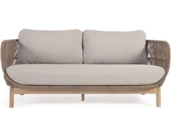 Kave Home Tuinset Catalina - Stof - bruin - 170 x 78 x 80 cm