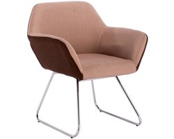 Kayoom - Maxim 160 - Stoel - Relax Stoel - Donker & Licht Bruin