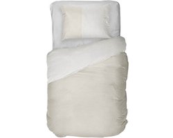 Kayori Gosen Dekbedovertrek - Eenpersoons - 140x200/220 cm - Offwhite