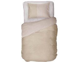 Kayori Gosen Dekbedovertrek - Eenpersoons - 140x200/220 cm - Zand