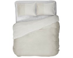 Kayori Gosen Dekbedovertrek - Extra breed - 260x200/220 cm - Offwhite