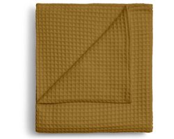 Kayori Goya Bedsprei - Eenpersoons - 180x260 cm - Goud