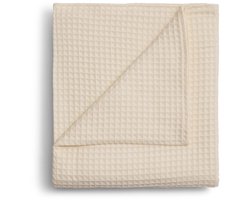 Kayori Goya Plaid Katoen - Deken - Plaid 150x220cm - Voor Buiten & Binnen - Zand