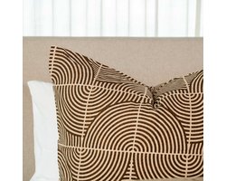 Kayori Haya Dekbedovertrek Katoen - 140x200-220 + 1 sloop - Zacht & Ademend - Eenpersoons - Goud