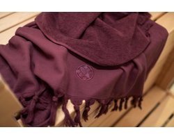 Kayori Home Spa Hamamdoek - 180x200 - 100% Katoen - Paars