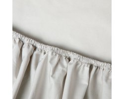 Kayori Kai Hoeslaken Katoen - 180x200cm - Matrasdikte 35cm - Rondom Elastiek - Offwhite