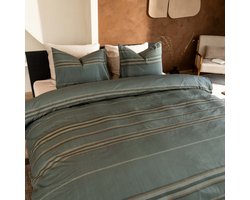 Kayori Kenro Dekbertrek Tencel - 140x200-220 + 1 sloop - Eenpersoons - Zacht & Verkoelend - Groen