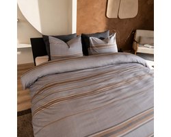 Kayori Kenro Dekbertrek Tencel - 240x200-220 + 2 slopen - Lits-jumeaux - Zacht & Verkoelend - Grijs