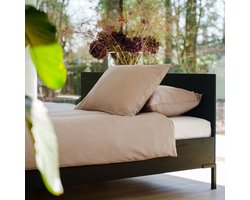 Kayori Kiyo Dekbedovertrek Tencel - 260x200-220 + 2 slopen - Lits-jumeaux - Taupe