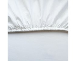 Kayori Kiyo Hoeslaken Tencel - 100x210cm - Matrasdikte 35cm - Rondom Elastiek - Verkoelend - Wit