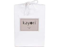 Kayori Kyoto-Splittopper Hsl- Interlock - Jersey-180x200-220cm-Wit