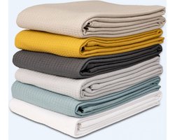 Kayori Nagi - Plaid - Waffle - 180/260 - Okergeel